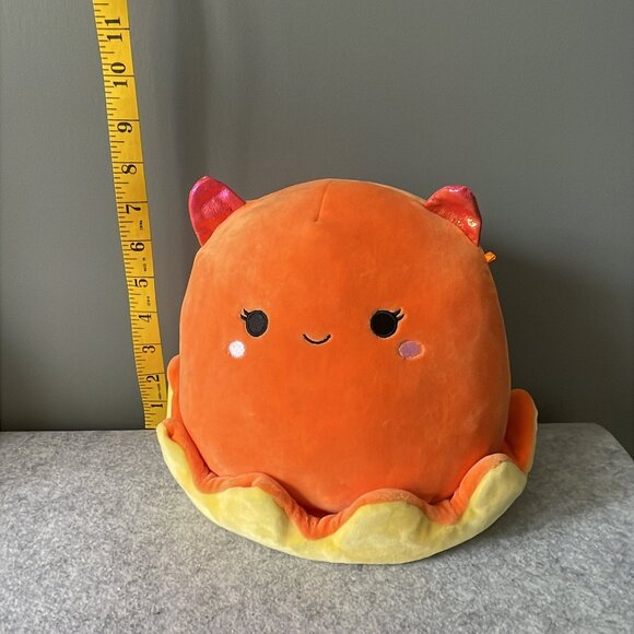 Squishmallow Bundle 4 Xiomara Cat, Selema Jellyfish, Ludwig Frog, Norbu Octopus - Picture 8 of 13